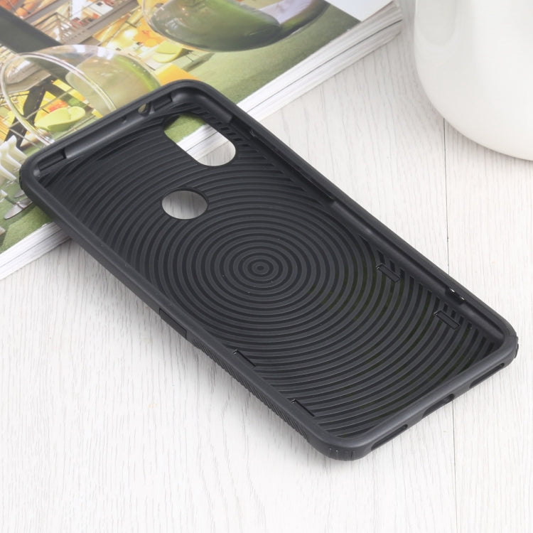 10 PCS Shield Armor PC+TPU Protective Case with 360 Degree Rotation Ring Holder For Xiaomi Mi 6X / A2