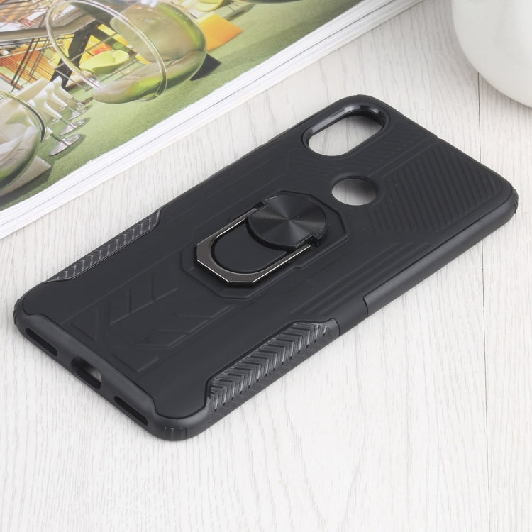 10 PCS Shield Armor PC+TPU Protective Case with 360 Degree Rotation Ring Holder For Xiaomi Mi 6X / A2