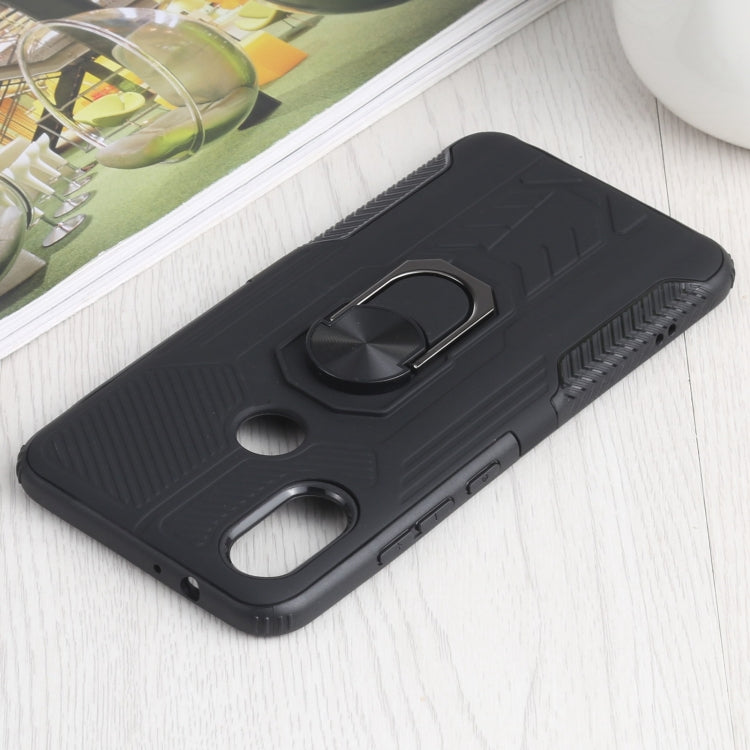 10 PCS Shield Armor PC+TPU Protective Case with 360 Degree Rotation Ring Holder For Xiaomi Mi 6X / A2