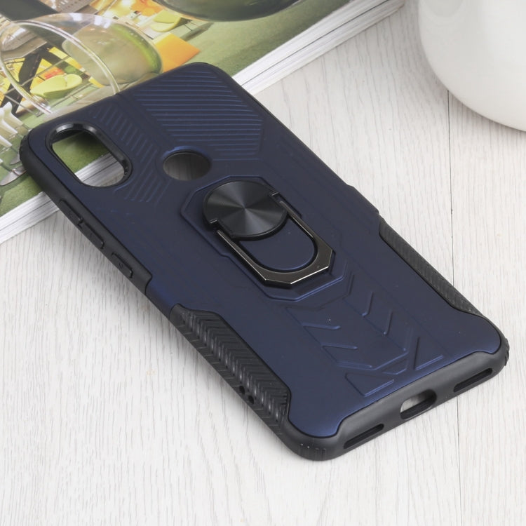 10 PCS Shield Armor PC+TPU Protective Case with 360 Degree Rotation Ring Holder For Xiaomi Mi 6X / A2