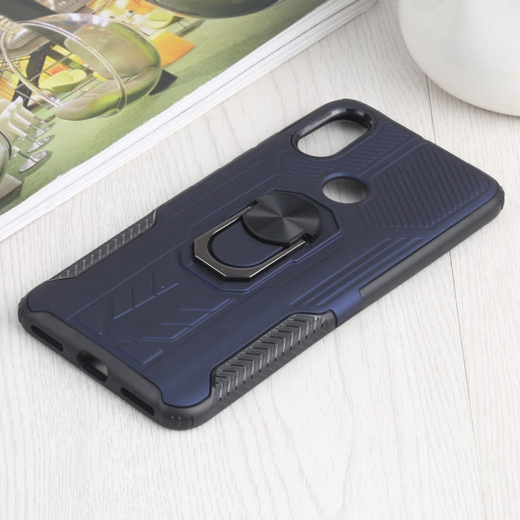 10 PCS Shield Armor PC+TPU Protective Case with 360 Degree Rotation Ring Holder For Xiaomi Mi 6X / A2