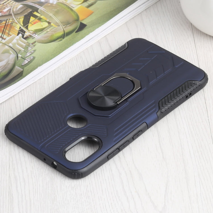10 PCS Shield Armor PC+TPU Protective Case with 360 Degree Rotation Ring Holder For Xiaomi Mi 6X / A2