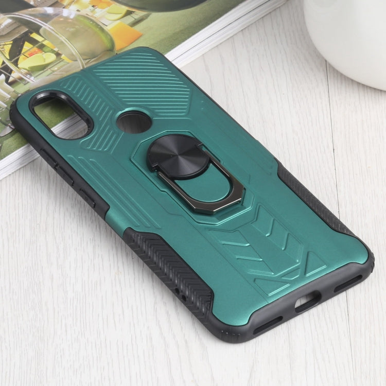 10 PCS Shield Armor PC+TPU Protective Case with 360 Degree Rotation Ring Holder For Xiaomi Mi 6X / A2