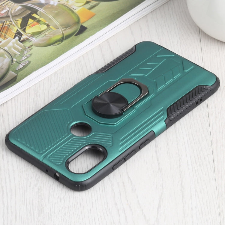 10 PCS Shield Armor PC+TPU Protective Case with 360 Degree Rotation Ring Holder For Xiaomi Mi 6X / A2