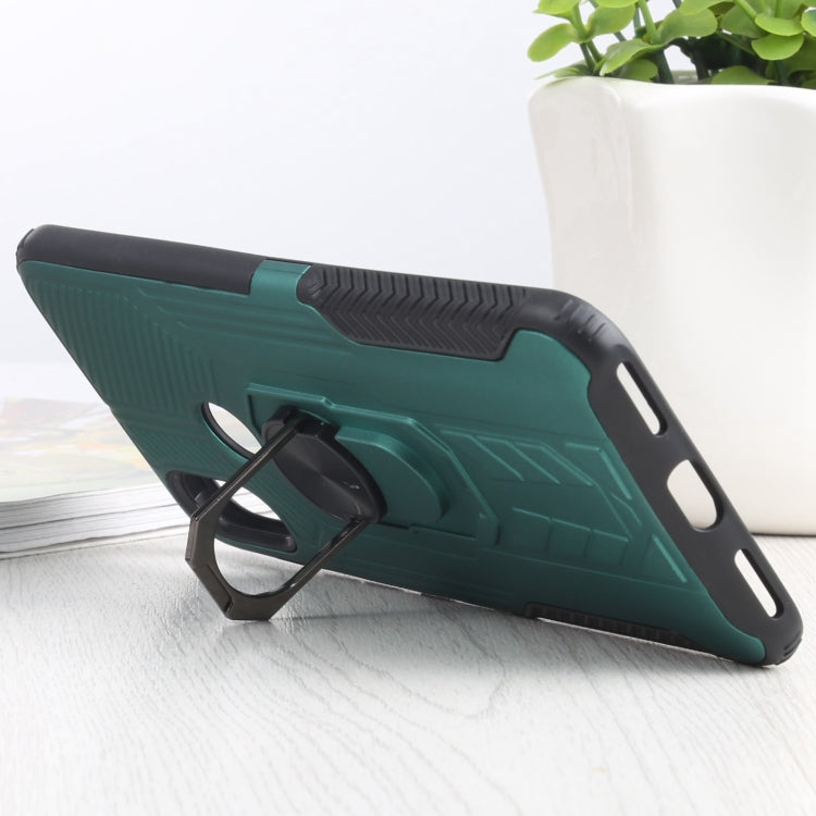 10 PCS Shield Armor PC+TPU Protective Case with 360 Degree Rotation Ring Holder For Xiaomi Mi 6X / A2