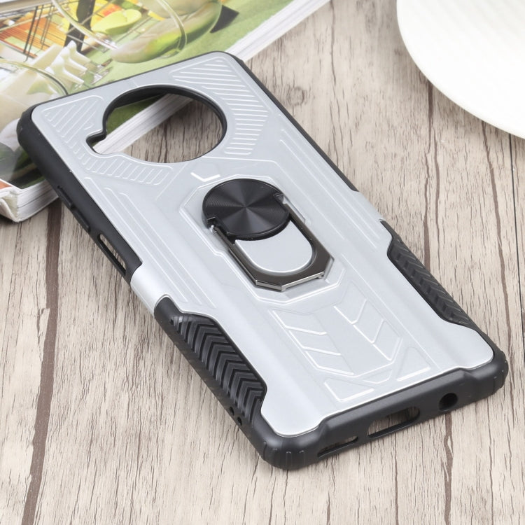 10 PCS Shield Armor PC+TPU Protective Case with 360 Degree Rotation Ring Holder For Xiaomi Mi 10T Lite 5G