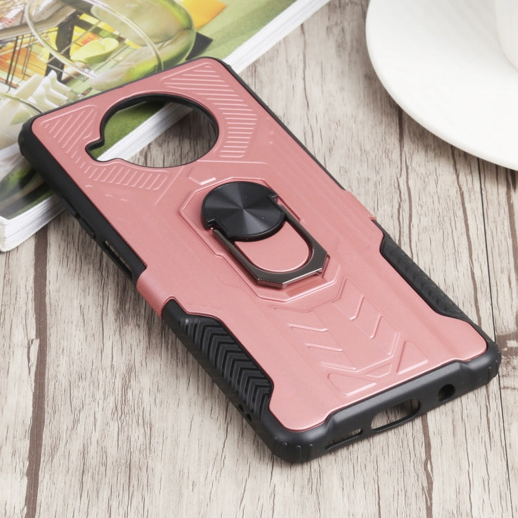 10 PCS Shield Armor PC+TPU Protective Case with 360 Degree Rotation Ring Holder For Xiaomi Mi 10T Lite 5G