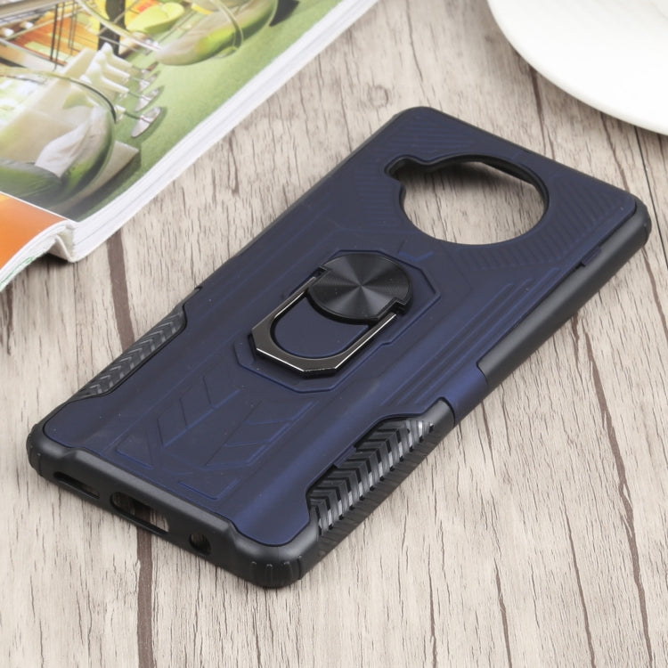 10 PCS Shield Armor PC+TPU Protective Case with 360 Degree Rotation Ring Holder For Xiaomi Mi 10T Lite 5G