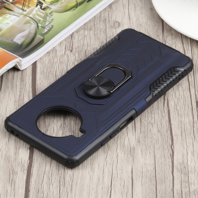 10 PCS Shield Armor PC+TPU Protective Case with 360 Degree Rotation Ring Holder For Xiaomi Mi 10T Lite 5G