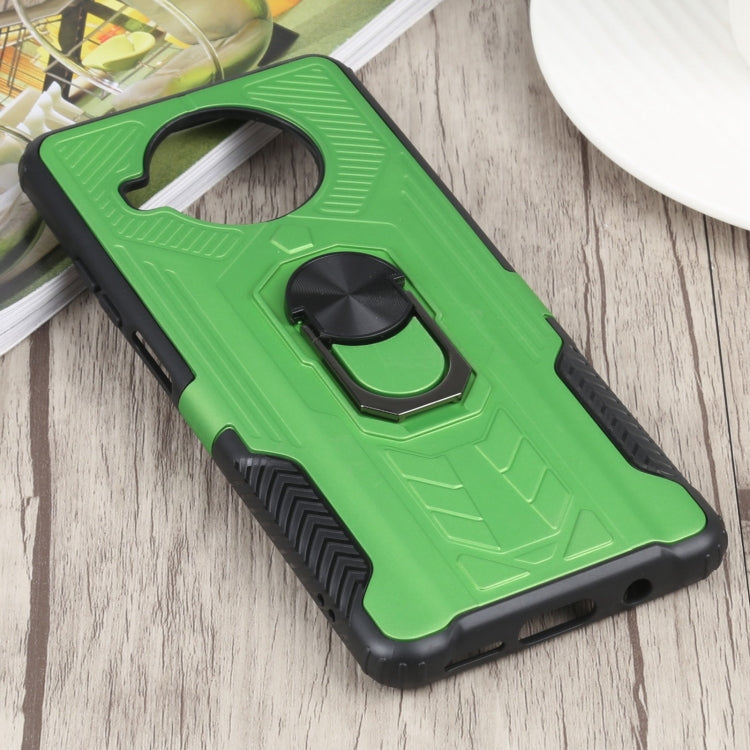 10 PCS Shield Armor PC+TPU Protective Case with 360 Degree Rotation Ring Holder For Xiaomi Mi 10T Lite 5G