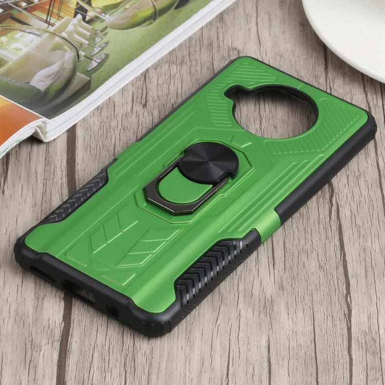 10 PCS Shield Armor PC+TPU Protective Case with 360 Degree Rotation Ring Holder For Xiaomi Mi 10T Lite 5G