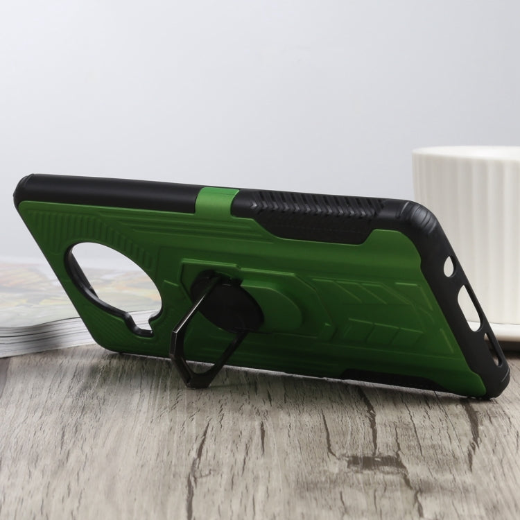 10 PCS Shield Armor PC+TPU Protective Case with 360 Degree Rotation Ring Holder For Xiaomi Mi 10T Lite 5G