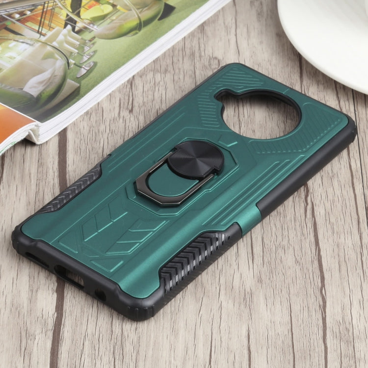 10 PCS Shield Armor PC+TPU Protective Case with 360 Degree Rotation Ring Holder For Xiaomi Mi 10T Lite 5G