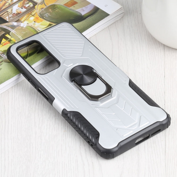 10 PCS Shield Armor PC+TPU Protective Case with 360 Degree Rotation Ring Holder For Xiaomi Mi 10T / 10T Pro