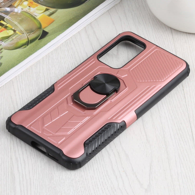 10 PCS Shield Armor PC+TPU Protective Case with 360 Degree Rotation Ring Holder For Xiaomi Mi 10T / 10T Pro