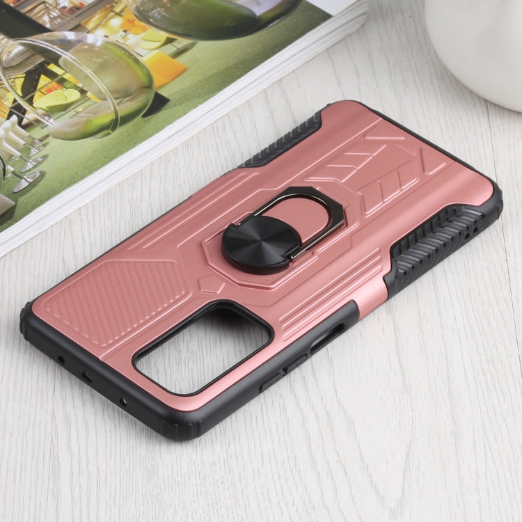10 PCS Shield Armor PC+TPU Protective Case with 360 Degree Rotation Ring Holder For Xiaomi Mi 10T / 10T Pro