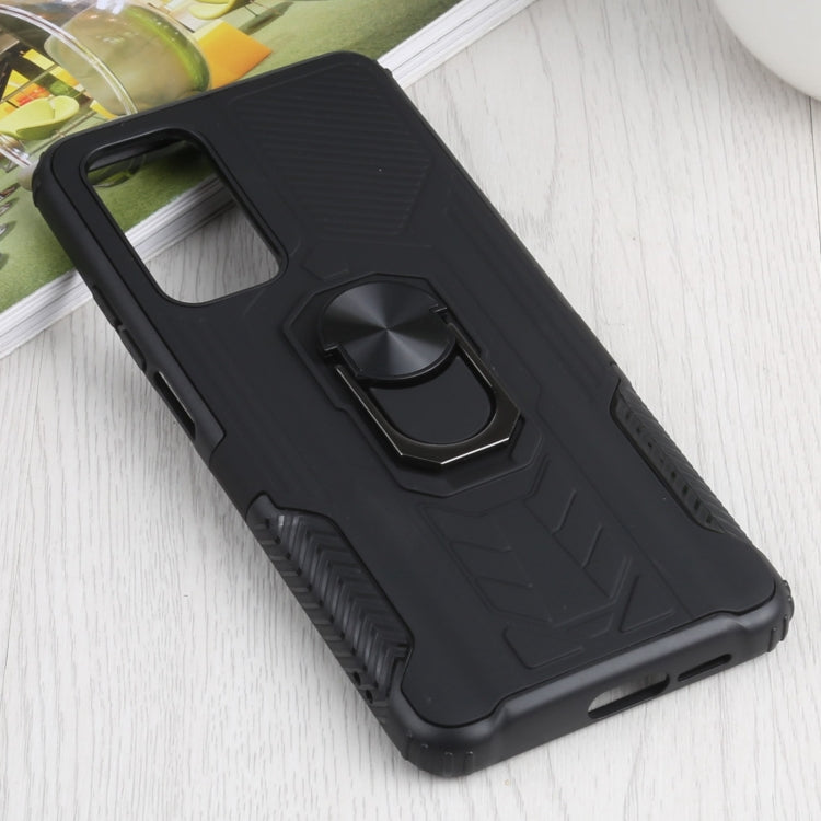 10 PCS Shield Armor PC+TPU Protective Case with 360 Degree Rotation Ring Holder For Xiaomi Mi 10T / 10T Pro