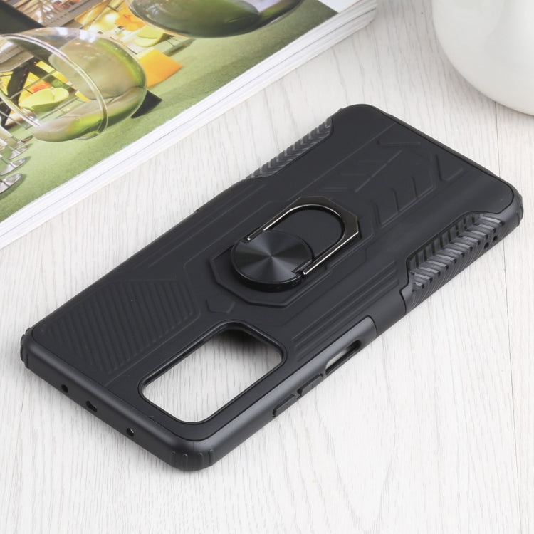 10 PCS Shield Armor PC+TPU Protective Case with 360 Degree Rotation Ring Holder For Xiaomi Mi 10T / 10T Pro