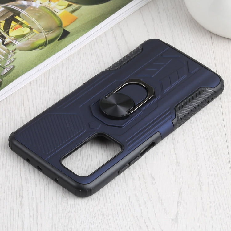 10 PCS Shield Armor PC+TPU Protective Case with 360 Degree Rotation Ring Holder For Xiaomi Mi 10T / 10T Pro