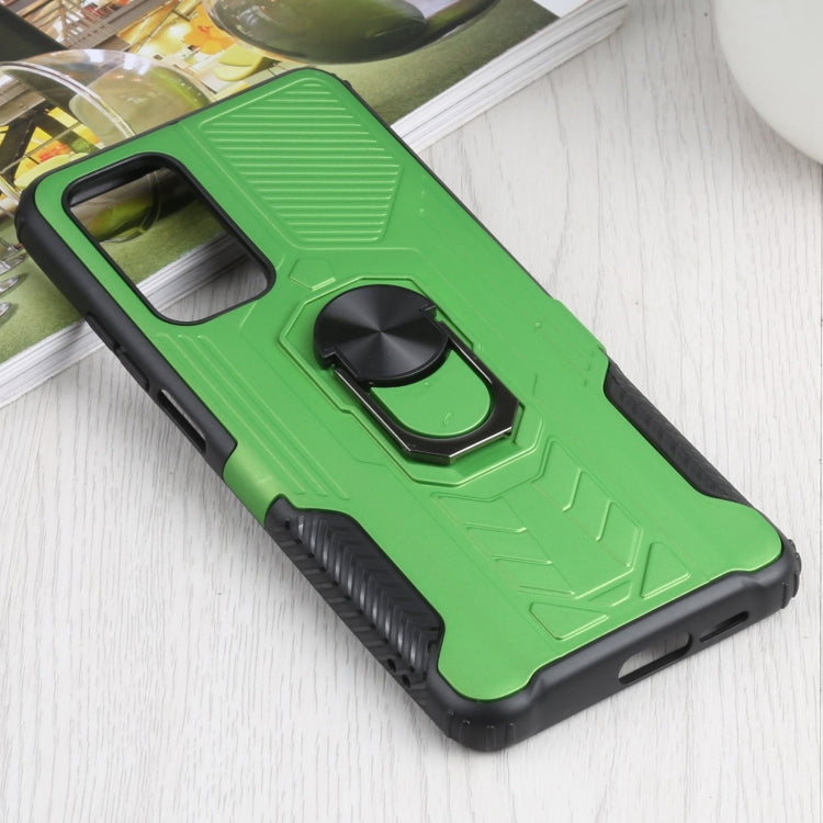 10 PCS Shield Armor PC+TPU Protective Case with 360 Degree Rotation Ring Holder For Xiaomi Mi 10T / 10T Pro