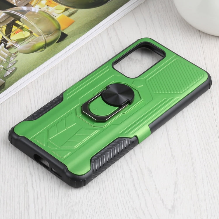 10 PCS Shield Armor PC+TPU Protective Case with 360 Degree Rotation Ring Holder For Xiaomi Mi 10T / 10T Pro