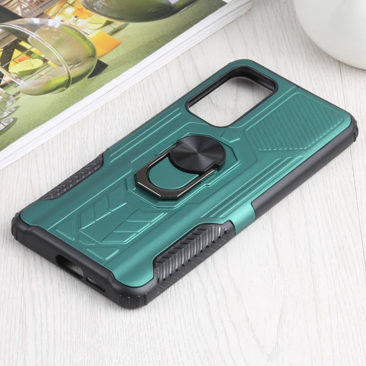 10 PCS Shield Armor PC+TPU Protective Case with 360 Degree Rotation Ring Holder For Xiaomi Mi 10T / 10T Pro