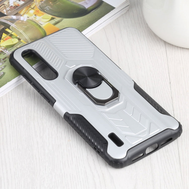10 PCS Shield Armor PC+TPU Protective Case with 360 Degree Rotation Ring Holder For Xiaomi Mi CC9