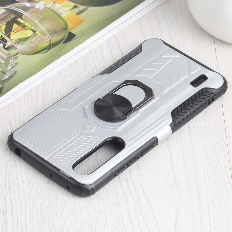 10 PCS Shield Armor PC+TPU Protective Case with 360 Degree Rotation Ring Holder For Xiaomi Mi CC9