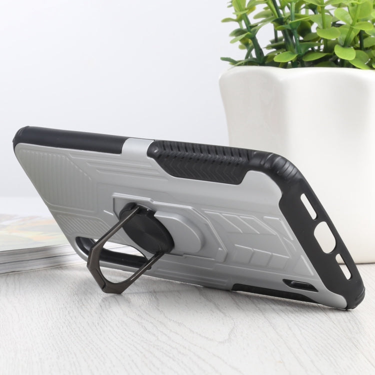 10 PCS Shield Armor PC+TPU Protective Case with 360 Degree Rotation Ring Holder For Xiaomi Mi CC9