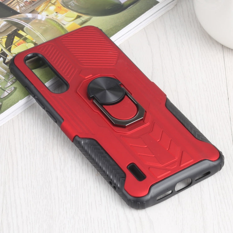 10 PCS Shield Armor PC+TPU Protective Case with 360 Degree Rotation Ring Holder For Xiaomi Mi CC9