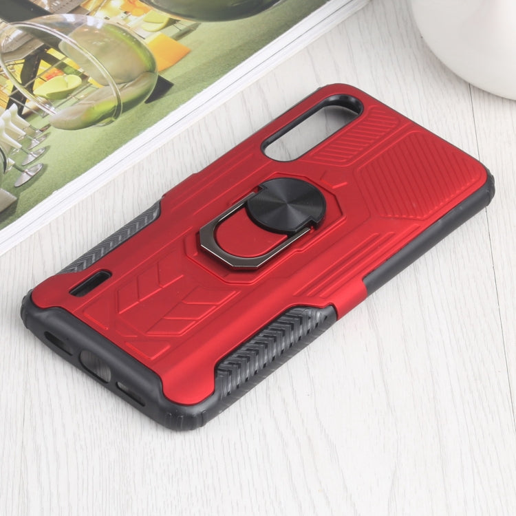 10 PCS Shield Armor PC+TPU Protective Case with 360 Degree Rotation Ring Holder For Xiaomi Mi CC9