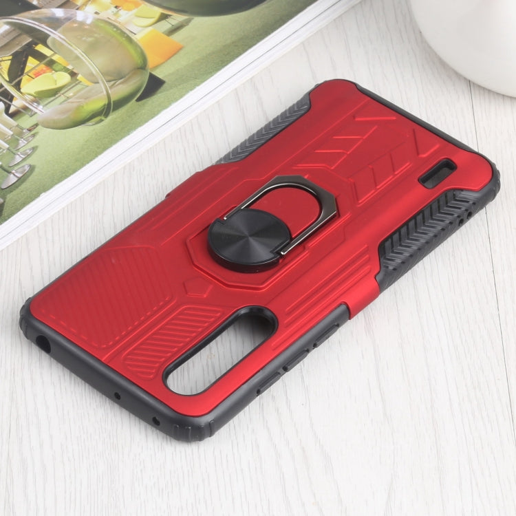 10 PCS Shield Armor PC+TPU Protective Case with 360 Degree Rotation Ring Holder For Xiaomi Mi CC9