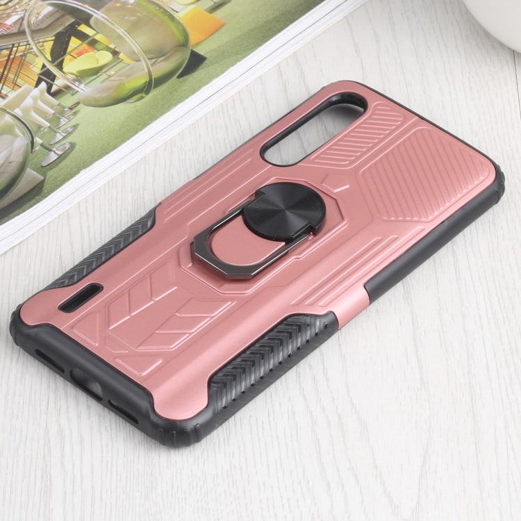 10 PCS Shield Armor PC+TPU Protective Case with 360 Degree Rotation Ring Holder For Xiaomi Mi CC9