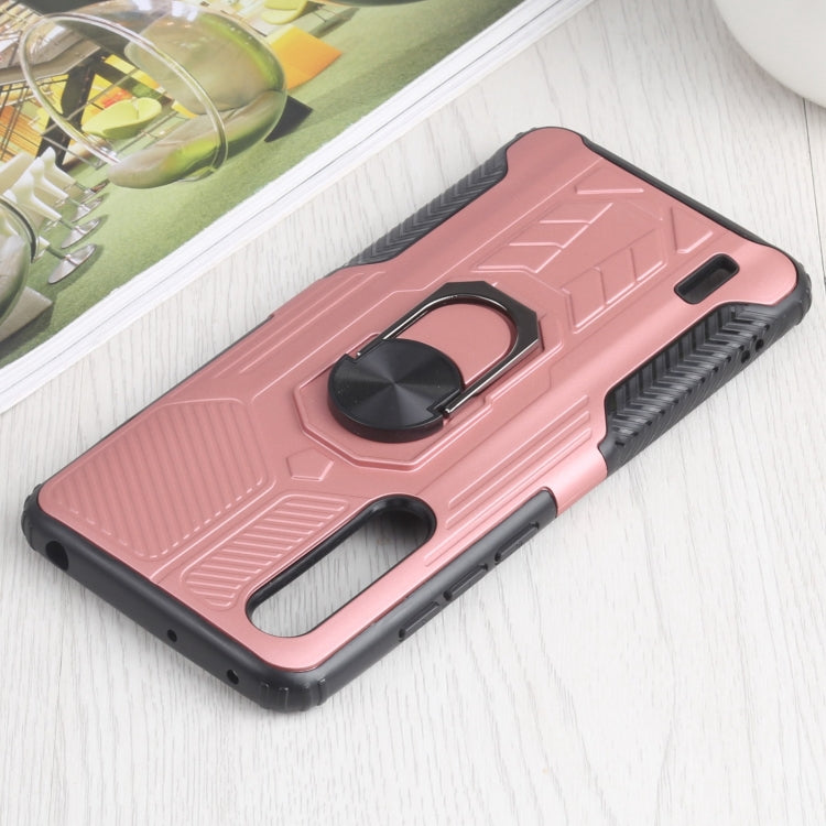 10 PCS Shield Armor PC+TPU Protective Case with 360 Degree Rotation Ring Holder For Xiaomi Mi CC9