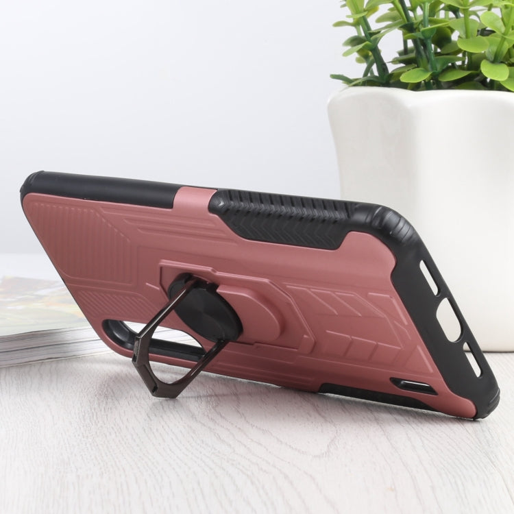 10 PCS Shield Armor PC+TPU Protective Case with 360 Degree Rotation Ring Holder For Xiaomi Mi CC9