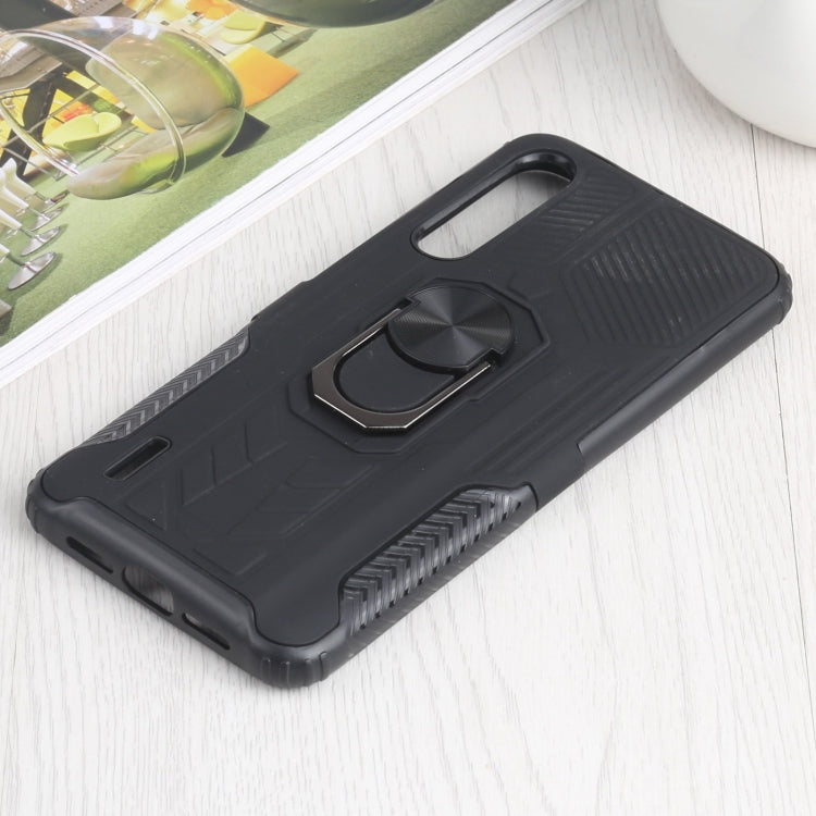 10 PCS Shield Armor PC+TPU Protective Case with 360 Degree Rotation Ring Holder For Xiaomi Mi CC9