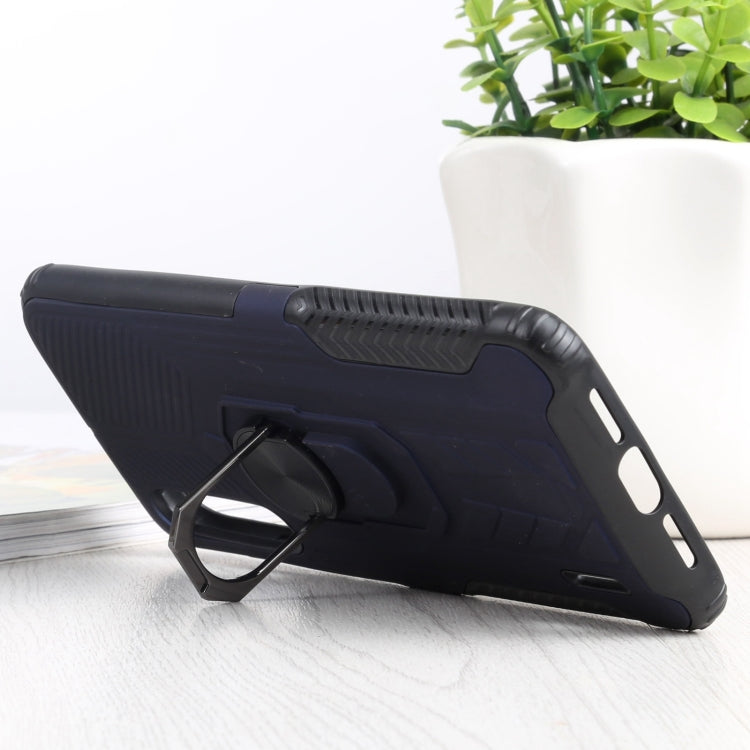 10 PCS Shield Armor PC+TPU Protective Case with 360 Degree Rotation Ring Holder For Xiaomi Mi CC9