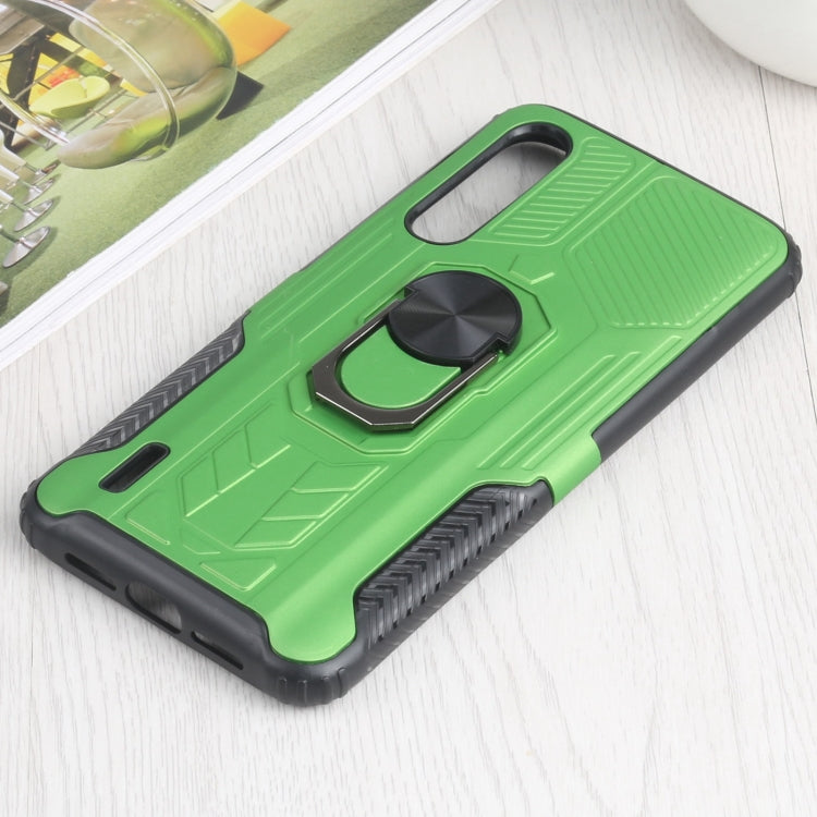 10 PCS Shield Armor PC+TPU Protective Case with 360 Degree Rotation Ring Holder For Xiaomi Mi CC9
