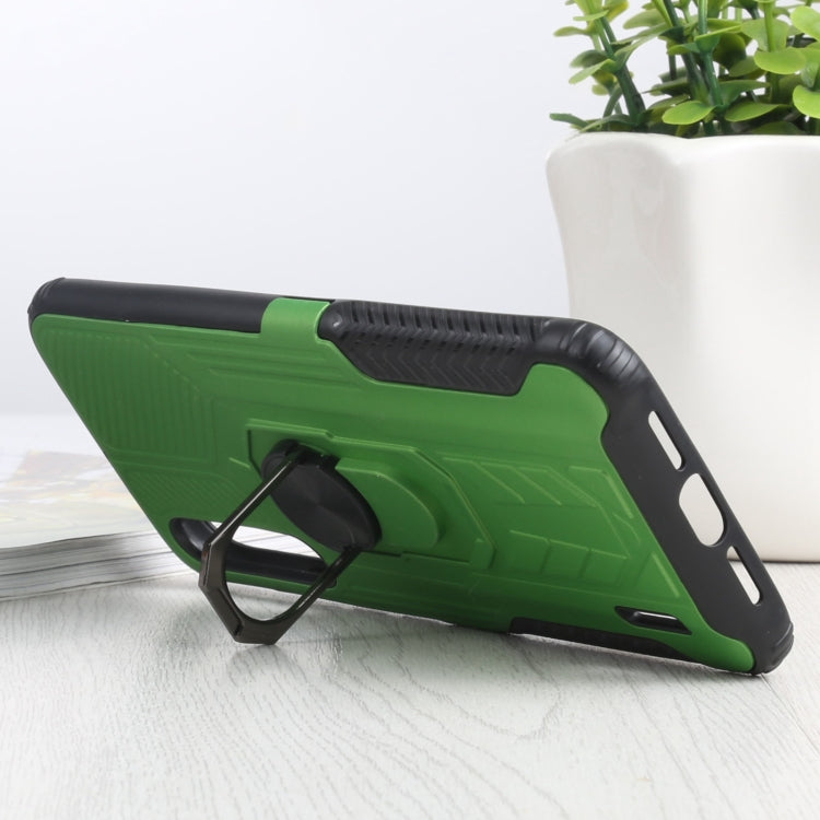 10 PCS Shield Armor PC+TPU Protective Case with 360 Degree Rotation Ring Holder For Xiaomi Mi CC9