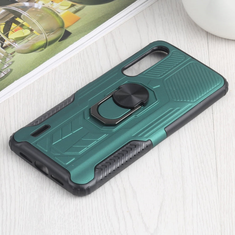 10 PCS Shield Armor PC+TPU Protective Case with 360 Degree Rotation Ring Holder For Xiaomi Mi CC9
