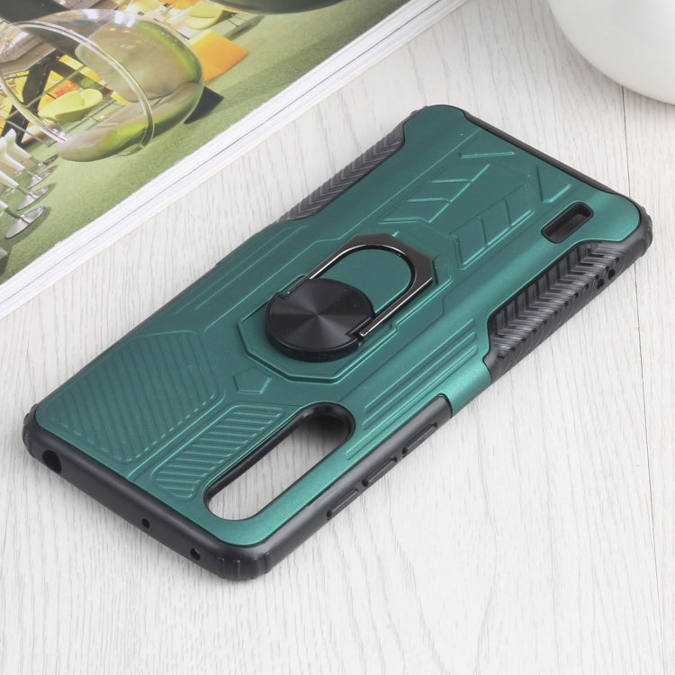 10 PCS Shield Armor PC+TPU Protective Case with 360 Degree Rotation Ring Holder For Xiaomi Mi CC9