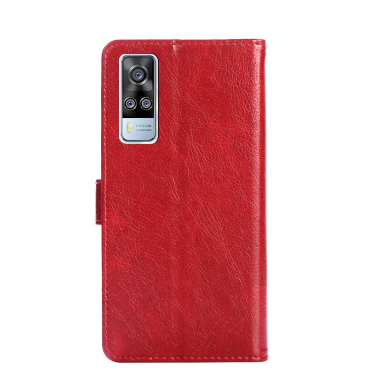 For vivo Y51 2020 4G Zipper Bag PU + TPU Horizontal Flip Leather Case with Holder & Card Slot & Wallet & Lanyard