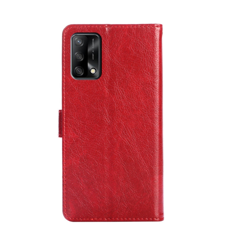 For OPPO F19 / A74 Zipper Bag PU + TPU Horizontal Flip Leather Case with Holder & Card Slot & Wallet & Lanyard