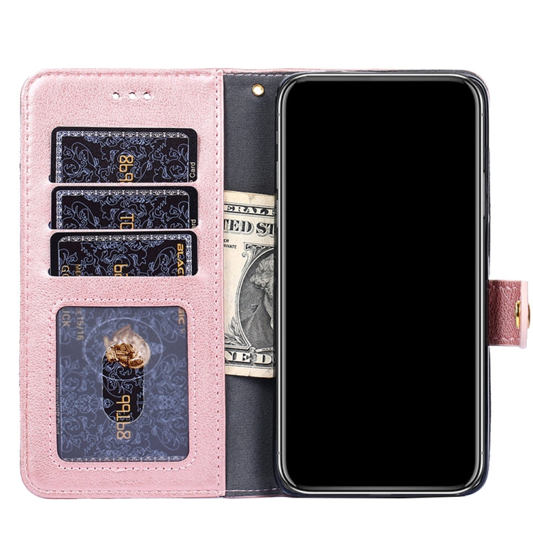 For Realme V11 5G Zipper Bag PU + TPU Horizontal Flip Leather Case with Holder & Card Slot & Wallet & Lanyard