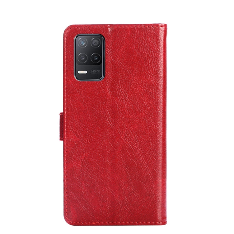 For Realme V13 5G Zipper Bag PU + TPU Horizontal Flip Leather Case with Holder & Card Slot & Wallet & Lanyard