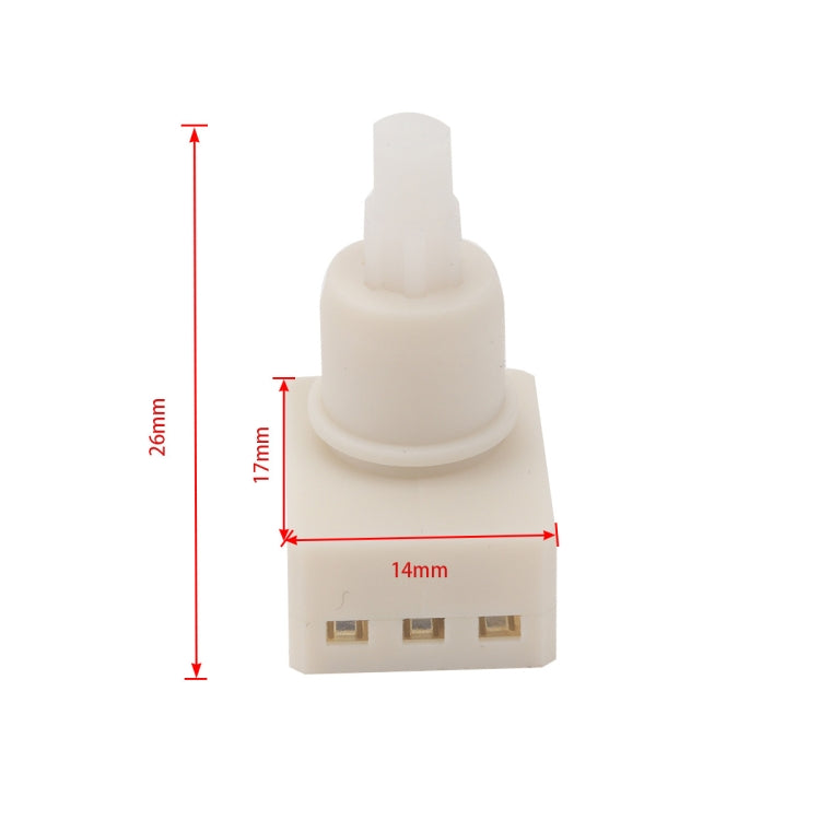 A5742 1 Pair Car Interior Ceiling Lights Switch 34404-SDA-A21 for Honda White