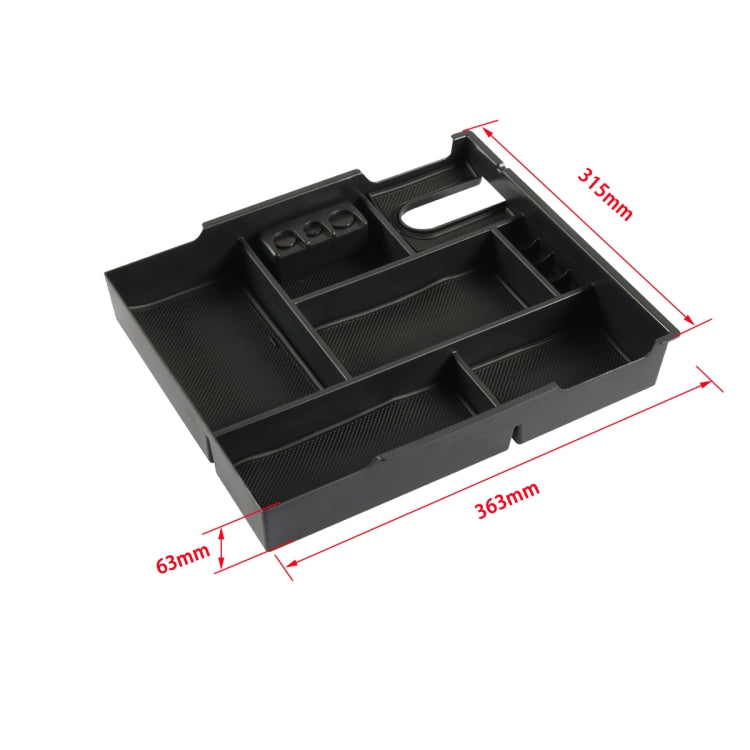 A6318 Car Central Control Modified Storage Box for Toyota Tundra 2014-2019