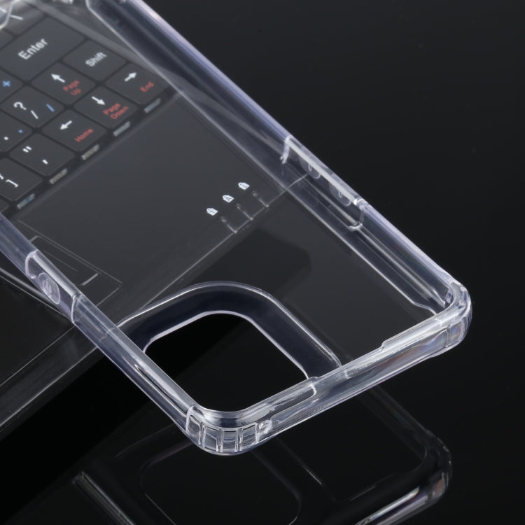 For OPPO Find X3 / X3 Pro Four-corner Shockproof Transparent TPU + PC Protective Case