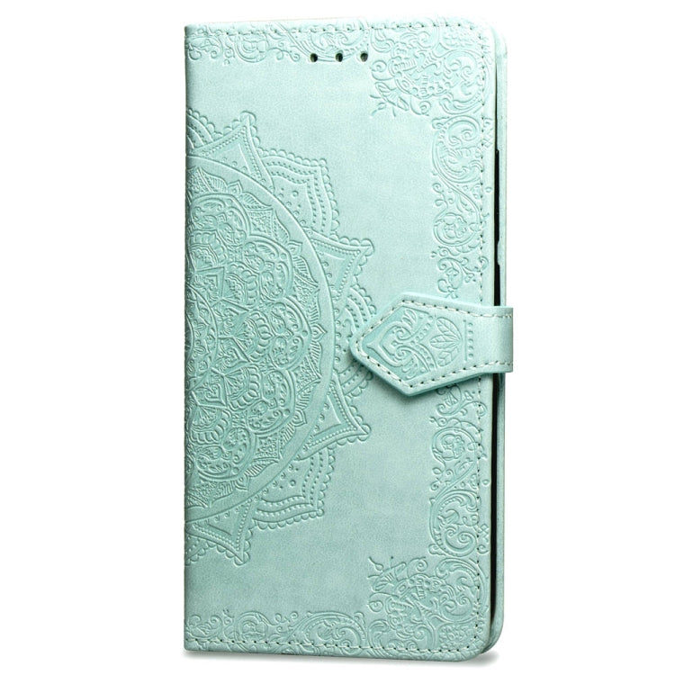For Xiaomi Redmi Note 5 Pro Halfway Mandala Embossing Pattern Horizontal Flip Leather Case with Holder & Card Slots & Wallet & Lanyard