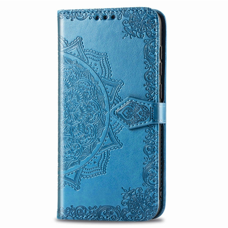 For Xiaomi Redmi GO Halfway Mandala Embossing Pattern Horizontal Flip Leather Case with Holder & Card Slots & Wallet & Lanyard